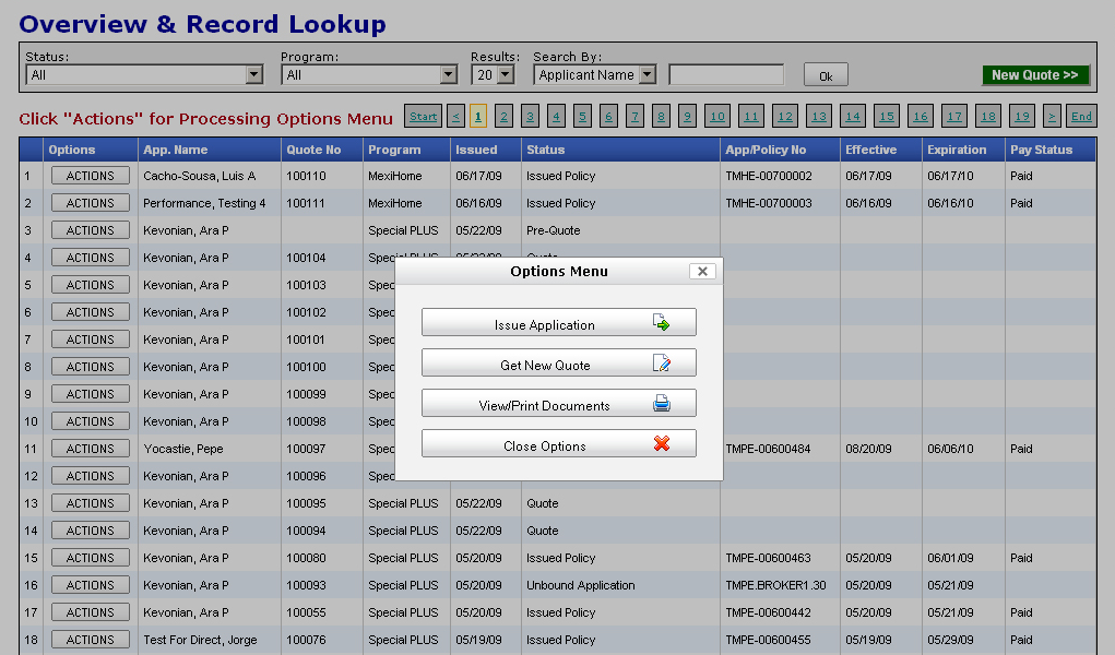 PoliSuite screenshot 1